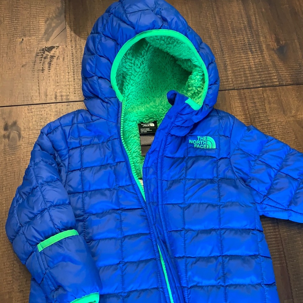 The North Face infant snowsuit